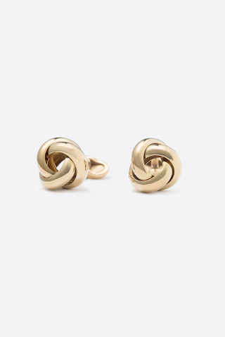 Gold Knot Cufflinks