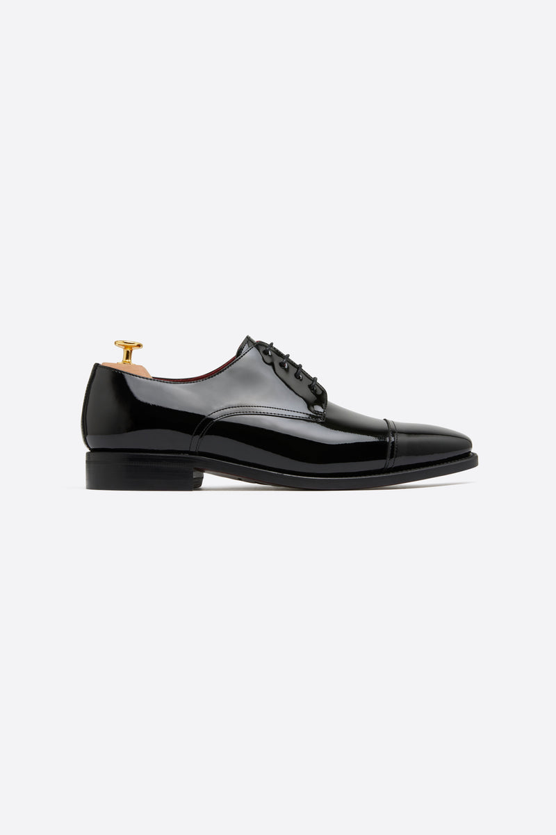 Derby Patent Shoes