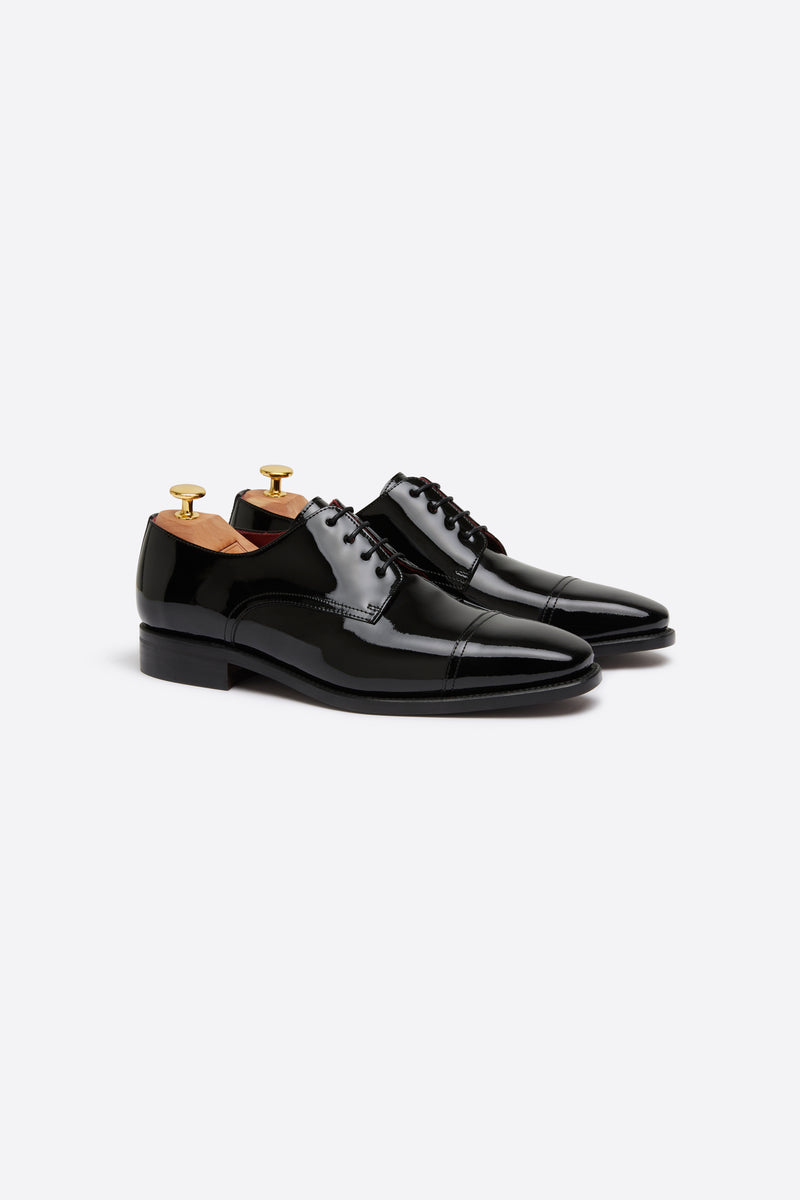 Derby Patent Shoes