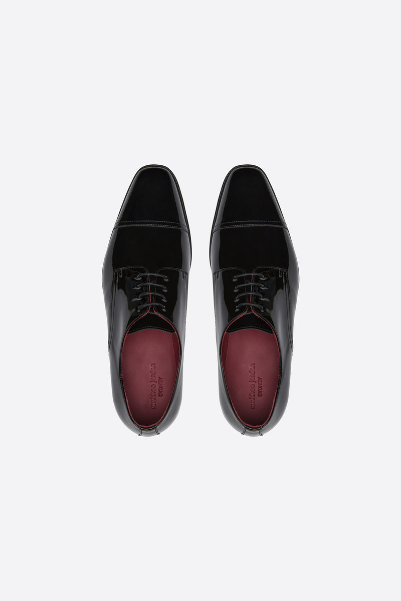 Derby Patent Shoes