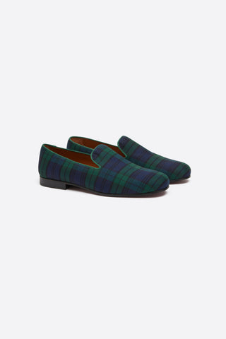 Tartan Loafers Shoes