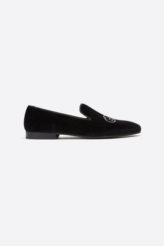 Belgian Velvet Loafer Shoes