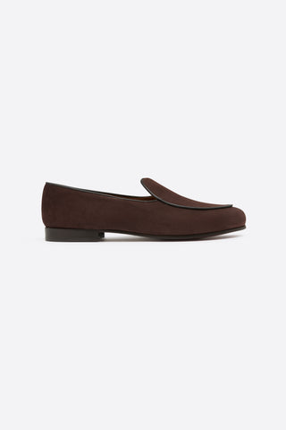 Suede Belgian Loafer