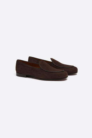 Suede Belgian Loafer