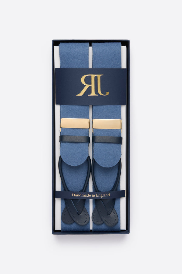 Blue Suspender