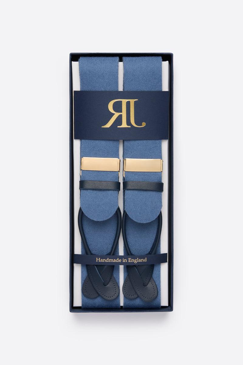 Blue Suspender