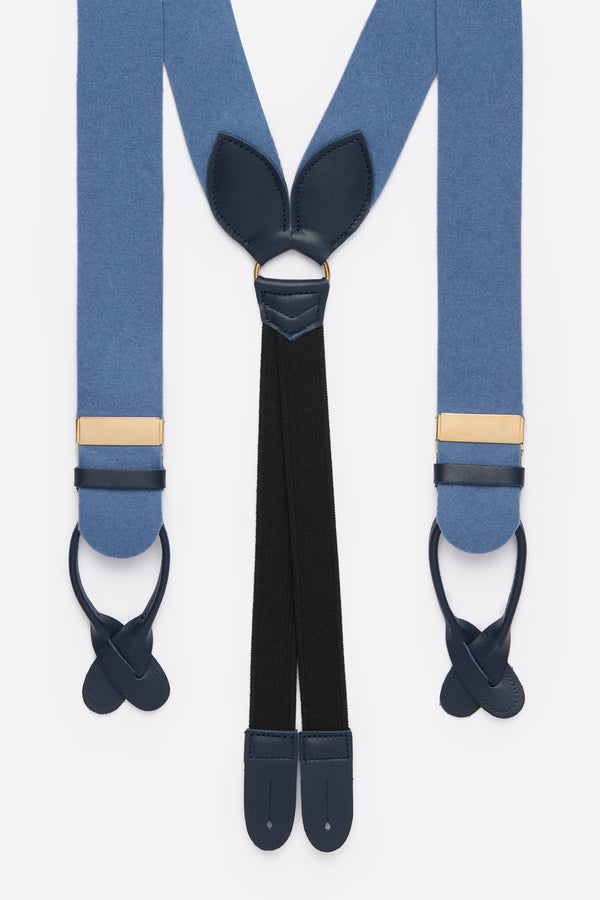 Blue Suspender