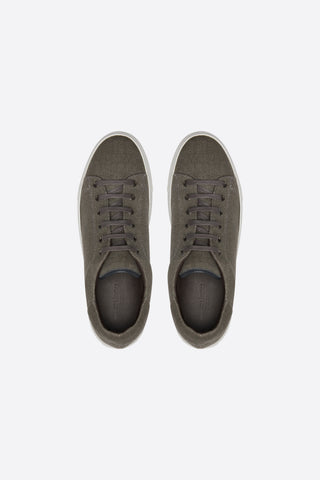 Grey Linen Sneakers