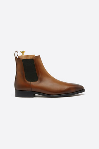 Mid brown Chelsea Boot