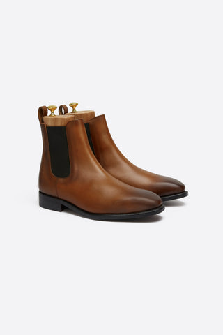 Mid brown Chelsea Boot