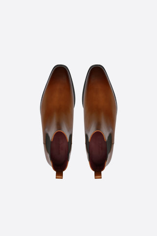 Mid brown Chelsea Boot
