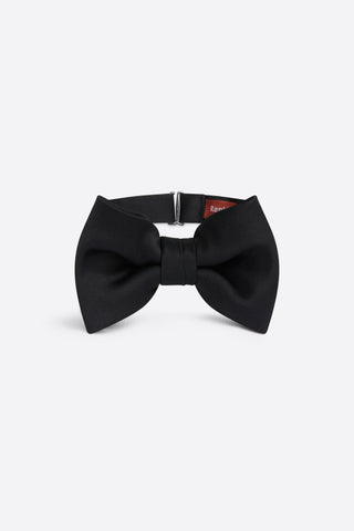 Satin Bow Tie - Black