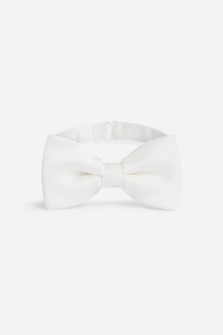 Satin Bow Tie - Black
