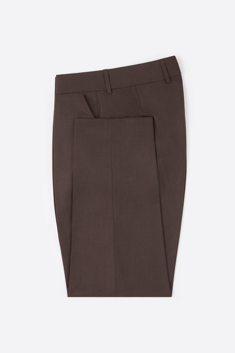 Merino wool pant - Brown