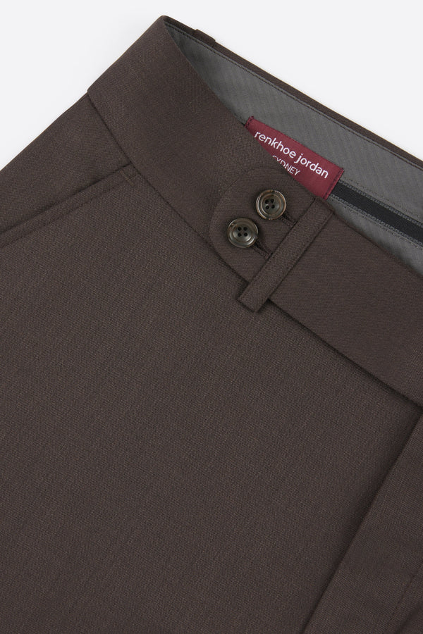 Merino wool pant - Brown