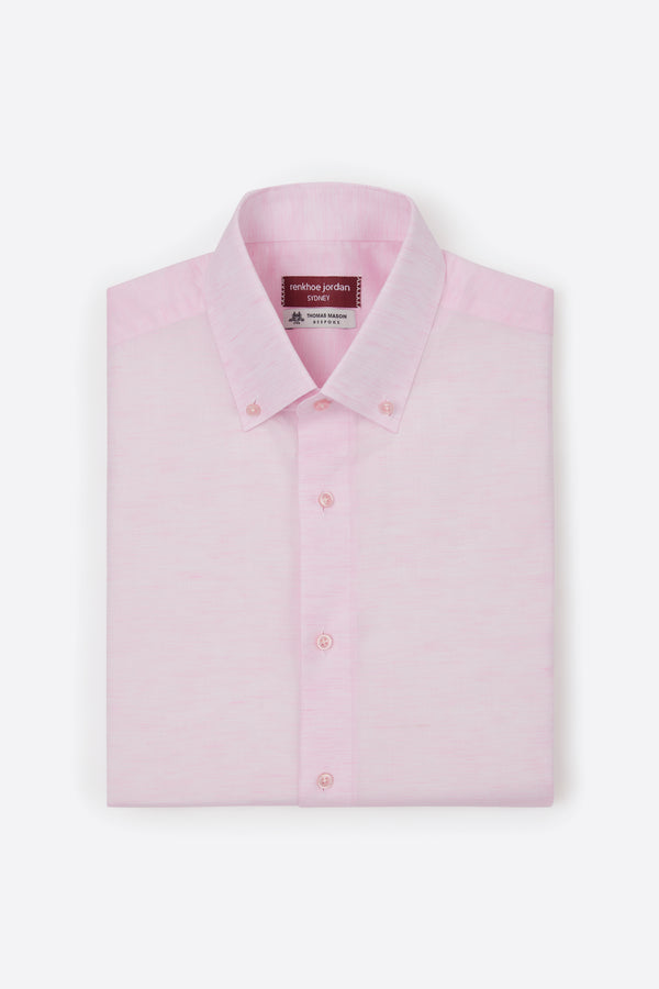 Classic Linen shirt pink