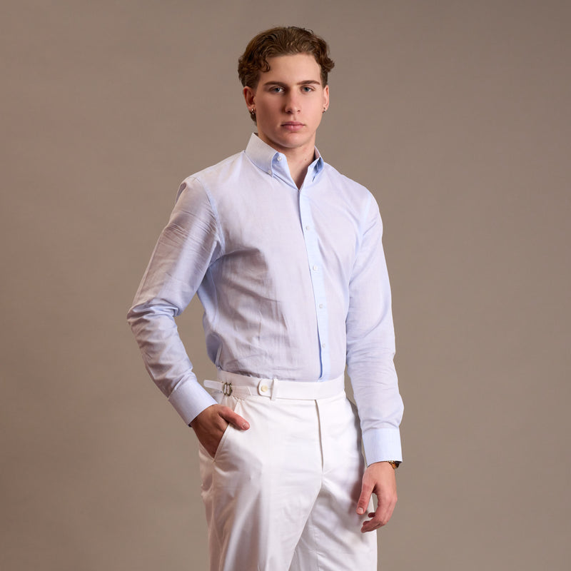 Classic Linen shirt blue