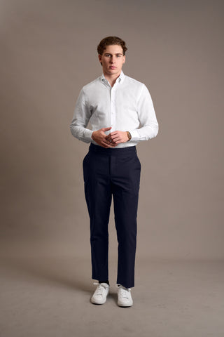 Navy Chinos