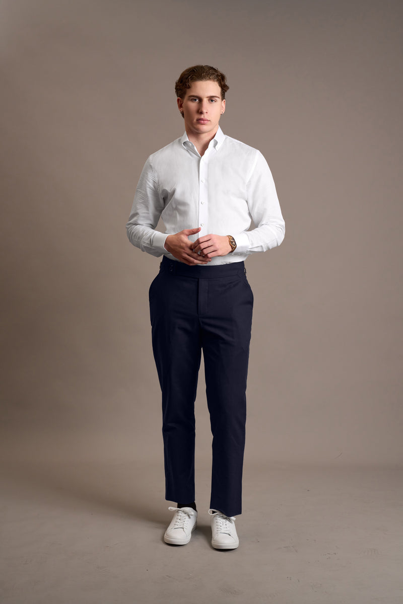 Navy Chinos
