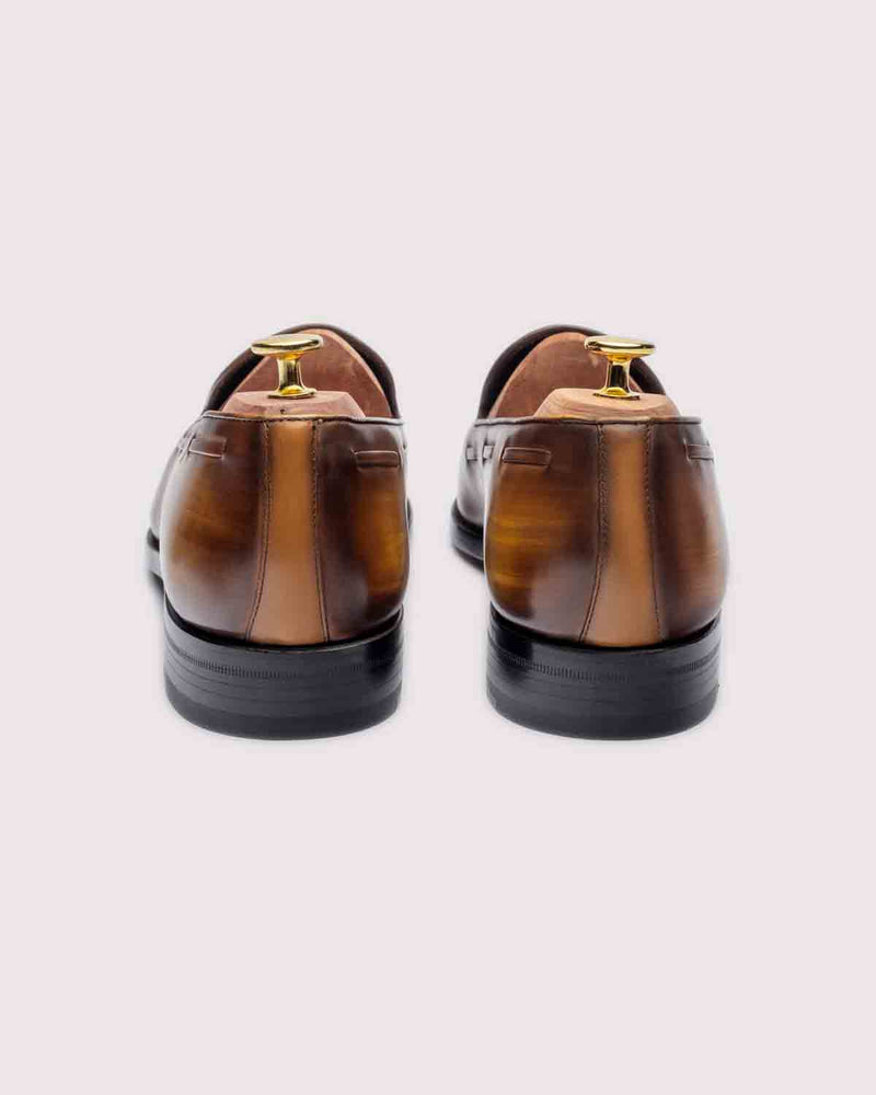 Mid brown patina Liberty Loafer